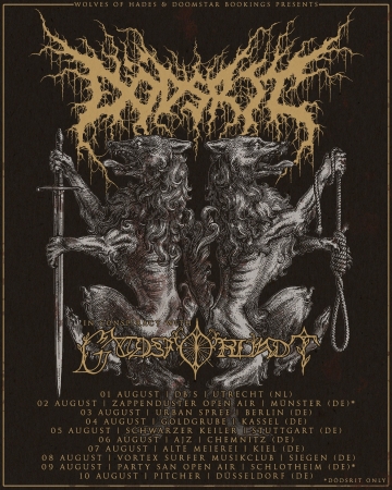 Flyer Dödsrit w/ Gudsforladt & Ultima Necat