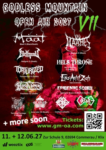 Flyer Godless Mountain Open Air 2027