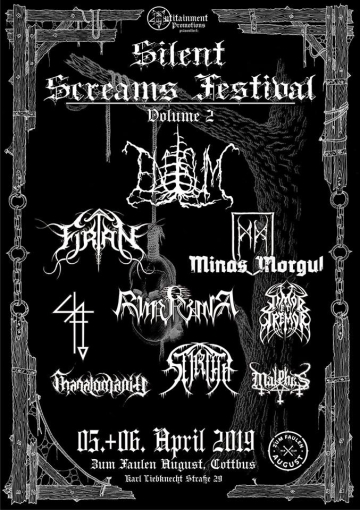 Flyer Silent Screams Festival II