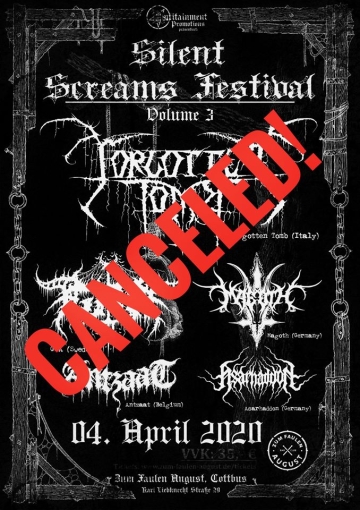 Flyer Silent Screams Festival