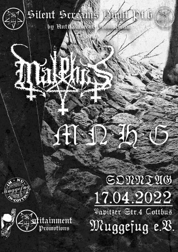 Flyer Silent Screams Night Pt.6