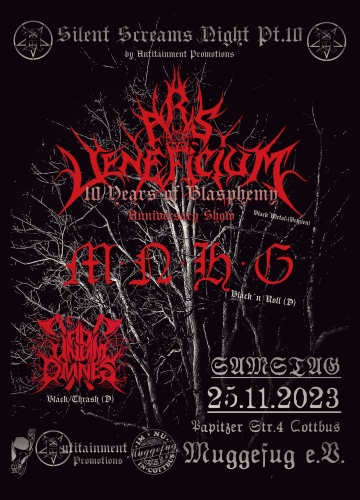 Flyer Silent Screams Night Pt.10