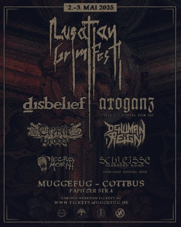 Flyer Lusatian Grimfest Vol. III
