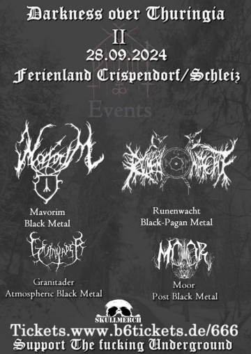 Flyer Darkness Over Thuringia II