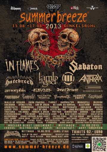 Flyer Summer Breeze Open Air 2013