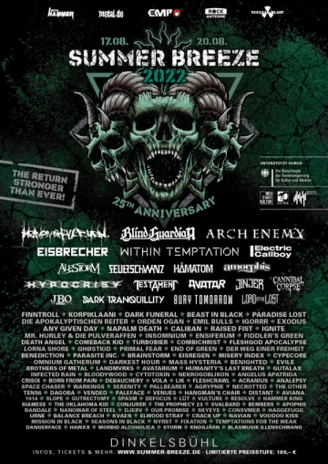 Flyer Summer Breeze Open Air 2022