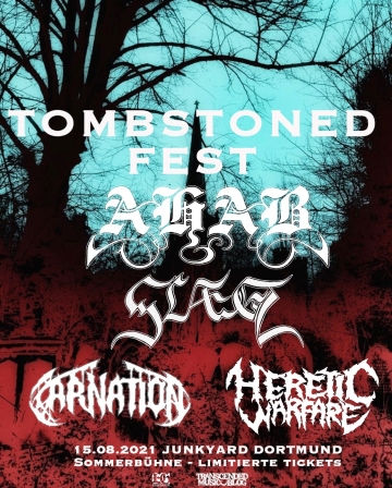 Flyer Tombstoned Fest 2021