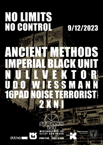Flyer No Limits No Control 2023