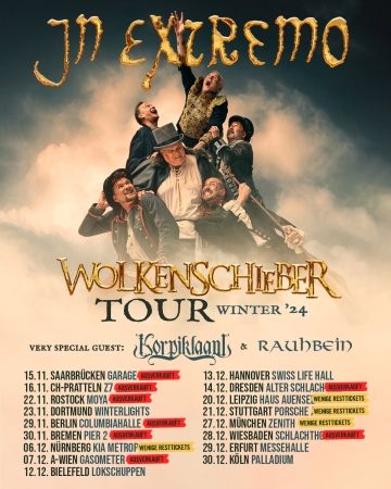 Flyer In Extremo - Live in Dresden 2024
