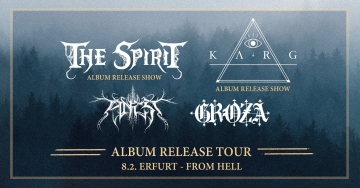Flyer The Spirit w/ Karg & Ancst & Groza