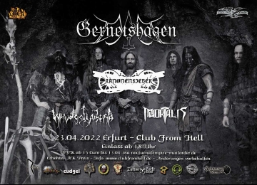 Flyer Gernotshagen w/ Waldgeflüster & Kanonenfieber