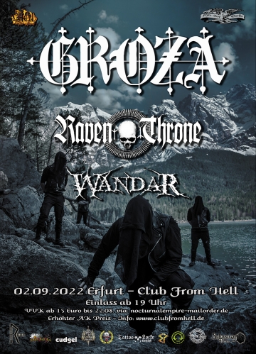 Flyer Groza w/ Raven Throne & Wandar