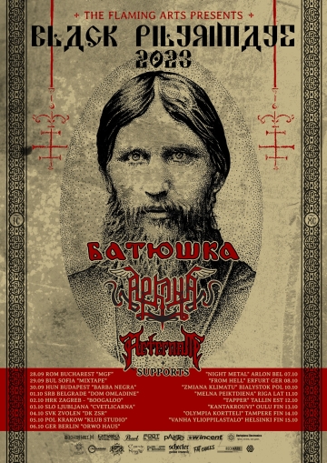 Flyer Bartłomiej Krysiuk's Batushka w/ Arkona & Aeternam