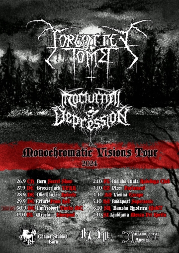 Flyer Forgotten Tomb w/ Nocturnal Depression
