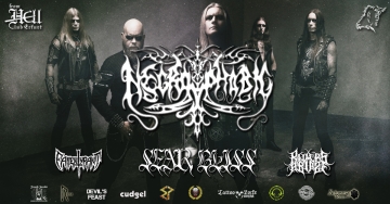 Flyer Necrophobic w/ Sear Bliss & Rivers Ablaze & Fallen Tyrant