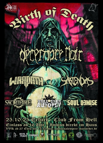 Flyer Birth of Death