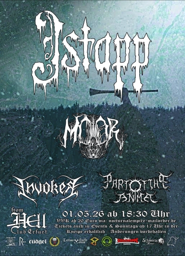 Flyer Istapp w/ Moor & Invoker & Part of the Anima