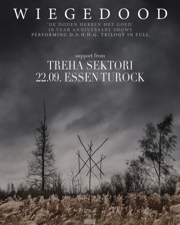 Flyer Wiegedood w/ Treha Sektori