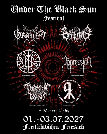 Flyer Under The Black Sun 2027