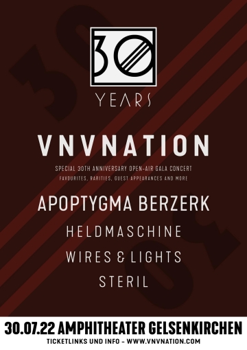 Flyer VNV Nation 30