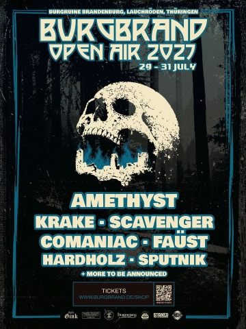 Flyer Burgbrand Open Air 2027