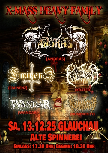 Flyer X-Mass Heavy Family