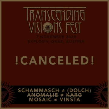 Flyer Transcending Visions Fest 2020