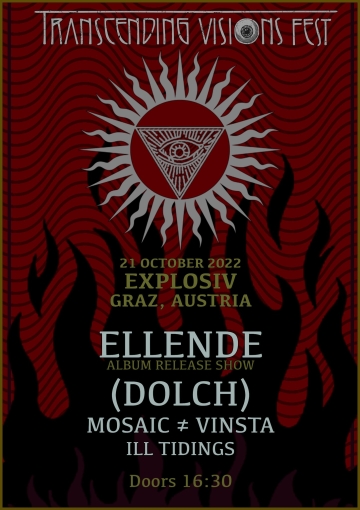 Flyer Transcending Visions Fest 2022