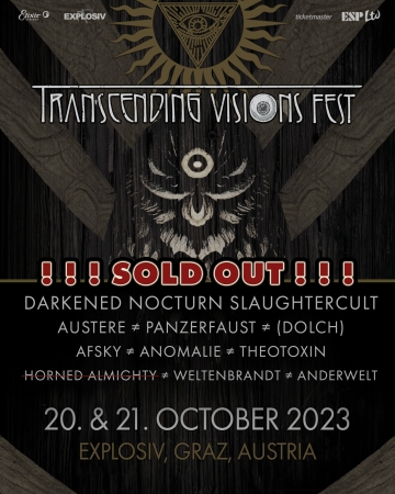 Flyer Transcending Visions Fest 2023