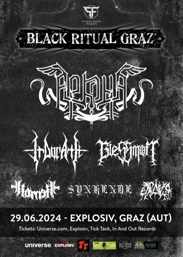 Flyer Black Ritual Graz 2024