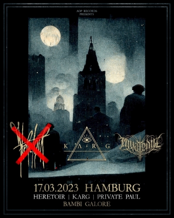 Flyer Heretoir w/ Karg & Private Paul