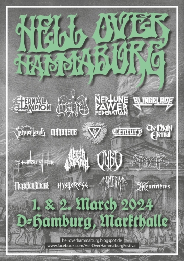 Flyer Hell Over Hammaburg Festival 2024
