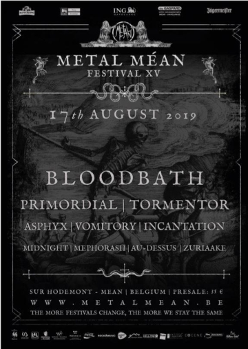Flyer Metal Méan Festival 2019