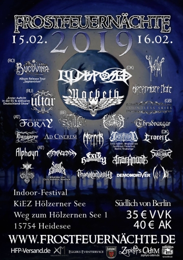 Flyer Frostfeuernächte 2019