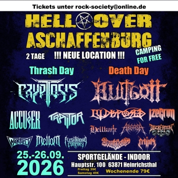 Flyer Hell Over Aschaffenburg 2026