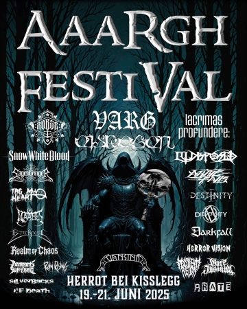 Flyer Aaargh Festival 2025