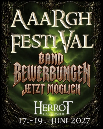 Flyer Aaargh Festival 2027