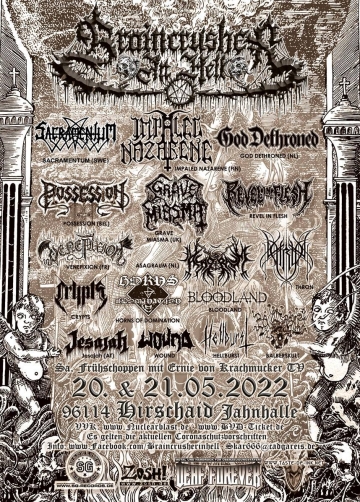 Flyer Braincrusher Festival 2022
