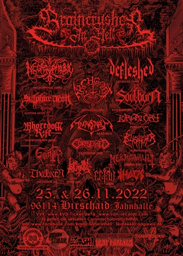 Flyer Braincrusher Birthdaybash 2022