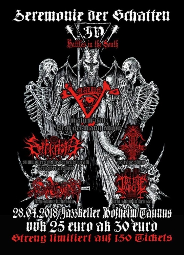 Flyer Zeremonie der Schatten IV