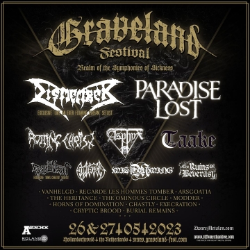 Flyer Graveland Festival 2023