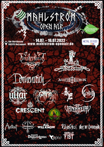 Flyer Mahlstrom Open Air 2022