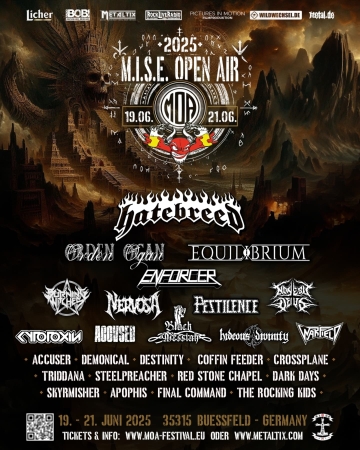 Flyer M:O:A - MISE Open Air 2025