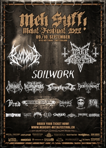 Flyer Meh Suff! Metal-Festival 2022