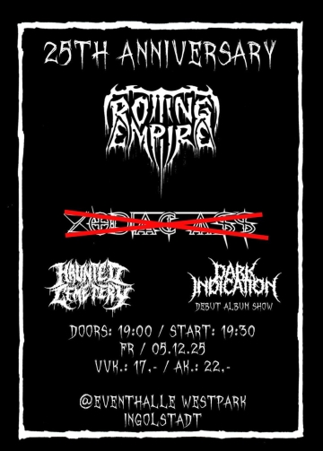 Flyer 25 Jahre Rotting Empire