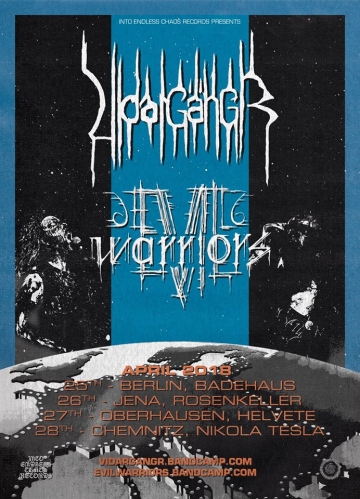 Flyer Vidargängr & Evil Warriors
