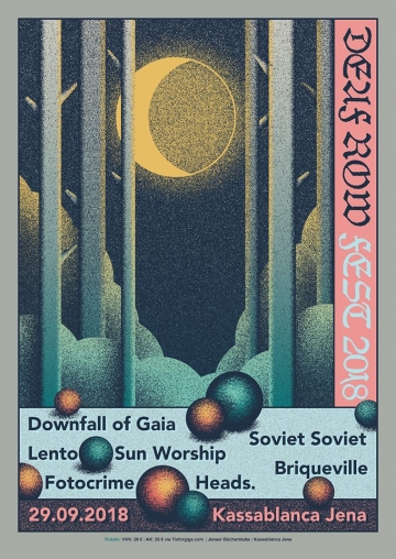 Flyer Deaf Row Fest 2018