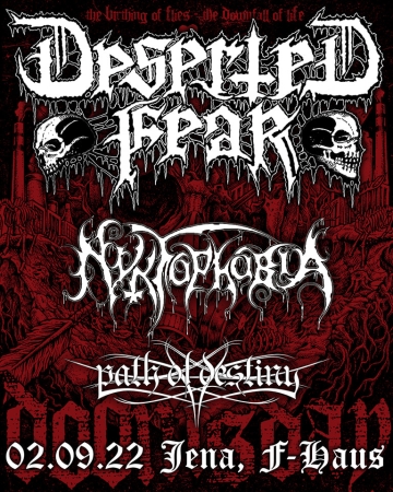 Flyer Deserted Fear w/ Nyktophobia & Path of Destiny