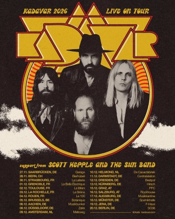 Flyer Kadaver - Live in Jena 2026
