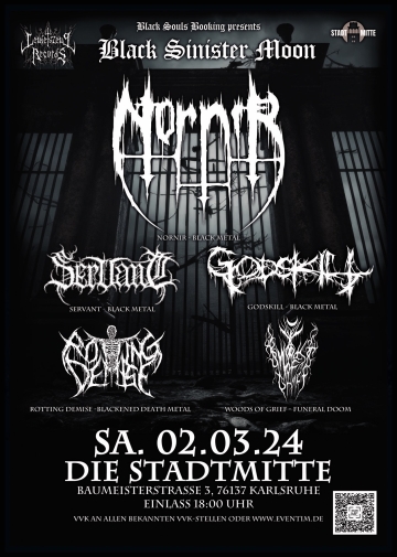 Flyer Nornir w/ Servant & Godskill & Rotting Demise & Woods Of Grief